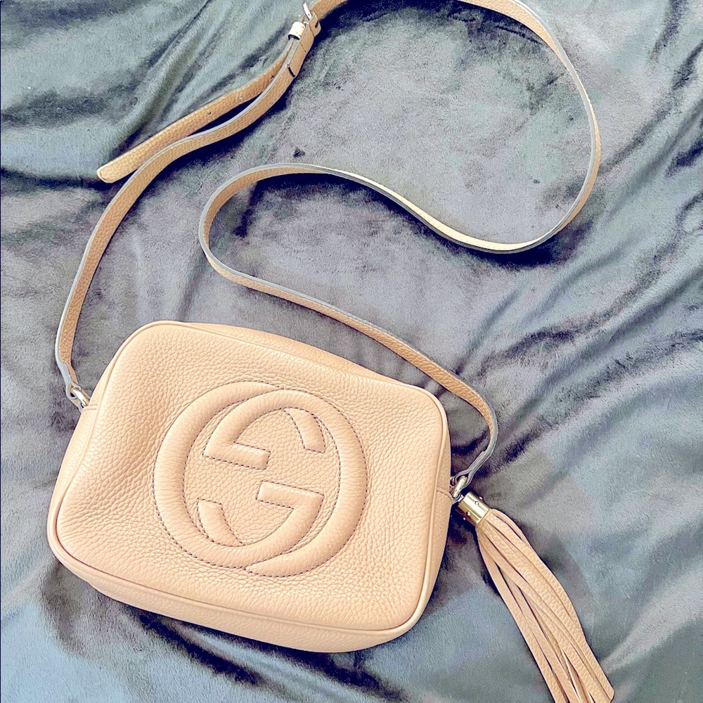 Soho Small Leather Disco Bag